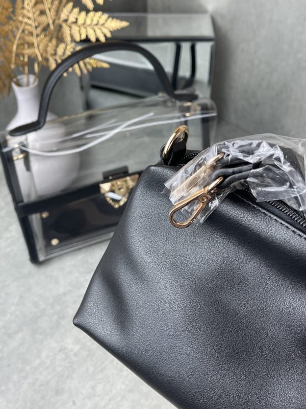 marco moda handtasche schwarz