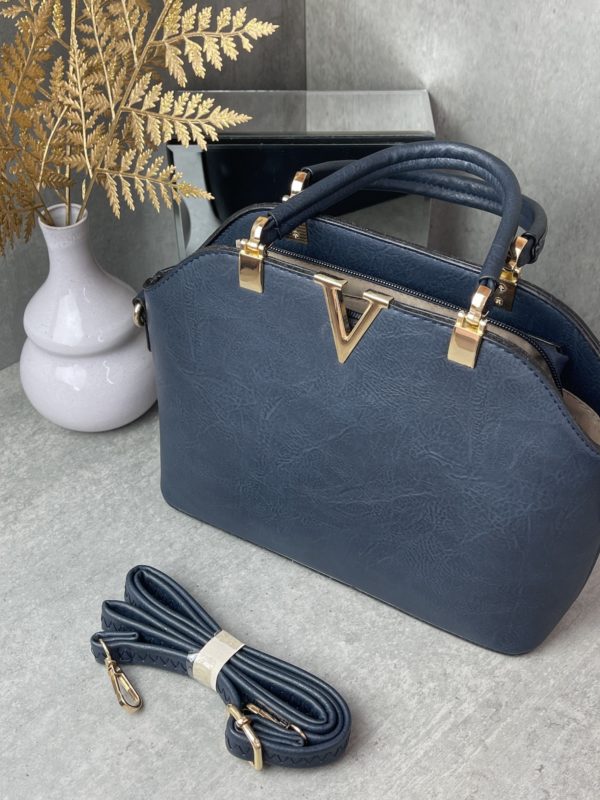 Marco-Moda-Navyblaue Handtasche