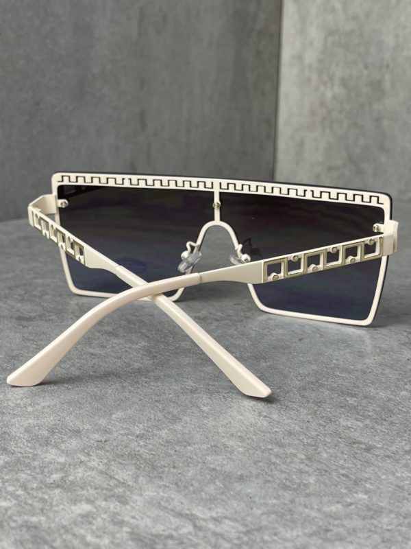 Große Sonnenbrille Marco Moda urban classic Sonnenbrille beige