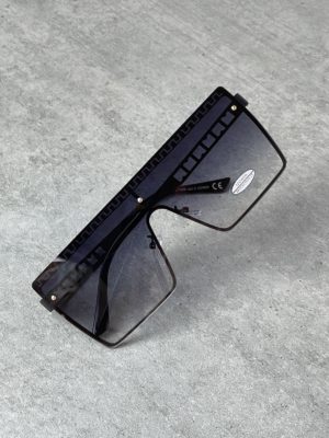 Schwarze Sonnenbrille mit Verlauf Marco Moda große Sonnenbrille