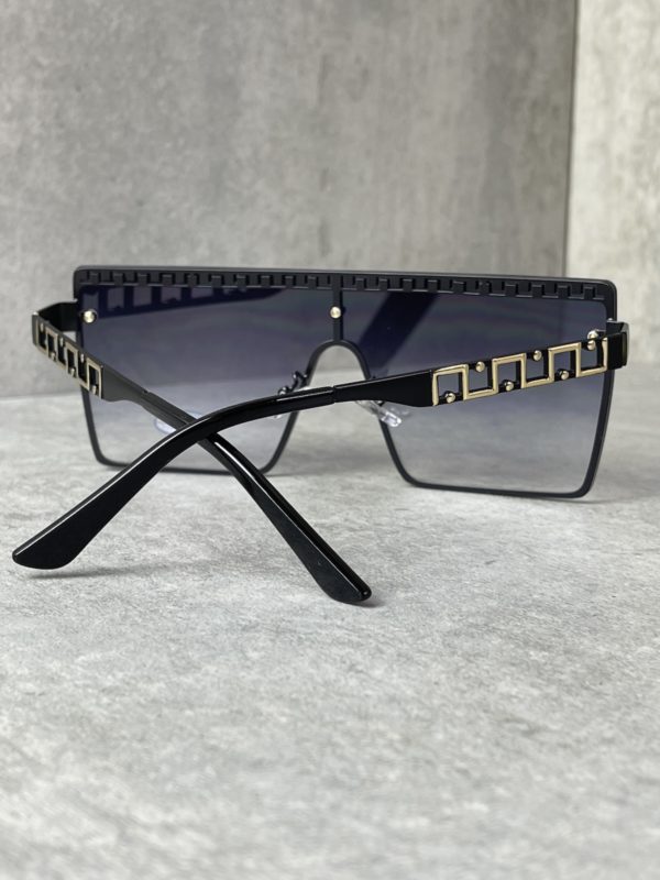 Schwarze Sonnenbrille mit Verlauf Marco Moda große Sonnenbrille