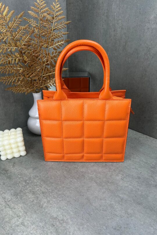 Marco Moda Handtasche mini shopper in Orange Damen Handtasche