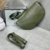Marco Moda Bauchtasche Olivgrün Ledertasche