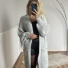 marco moda fashion cardigan hellgrau Strickjacke
