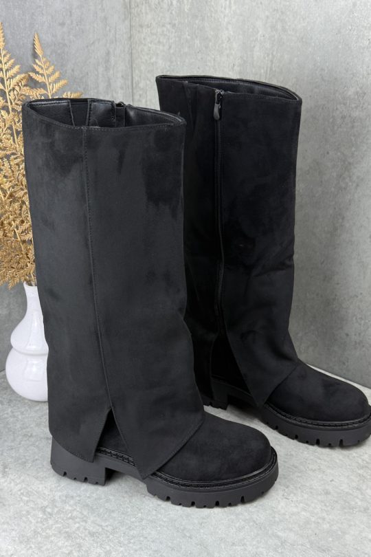 Marco Moda Damen Stiefel Stulpenstiefel warme Schuhe schwarze elegante schuhe