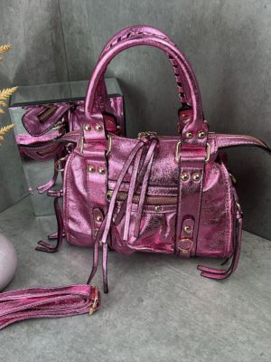 Marco Moda Rosa Metallic Handtasche luxury bag