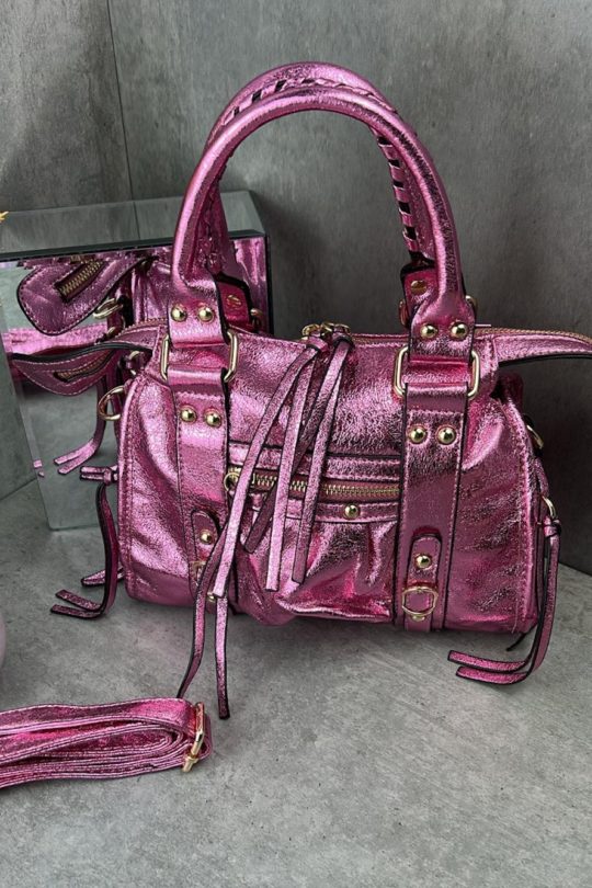 Marco Moda Rosa Metallic Handtasche luxury bag